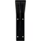 Ekena Millwork Embrey Steel Bracket, Powder Coated Black 2"W x 18"D x 6 1/2"H BKTM02X18X06EBPBL - alternate 7